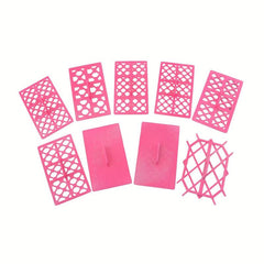 9pcs Cookie Embossers Fondant Decorating Mold