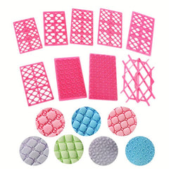 9pcs Cookie Embossers Fondant Decorating Mold