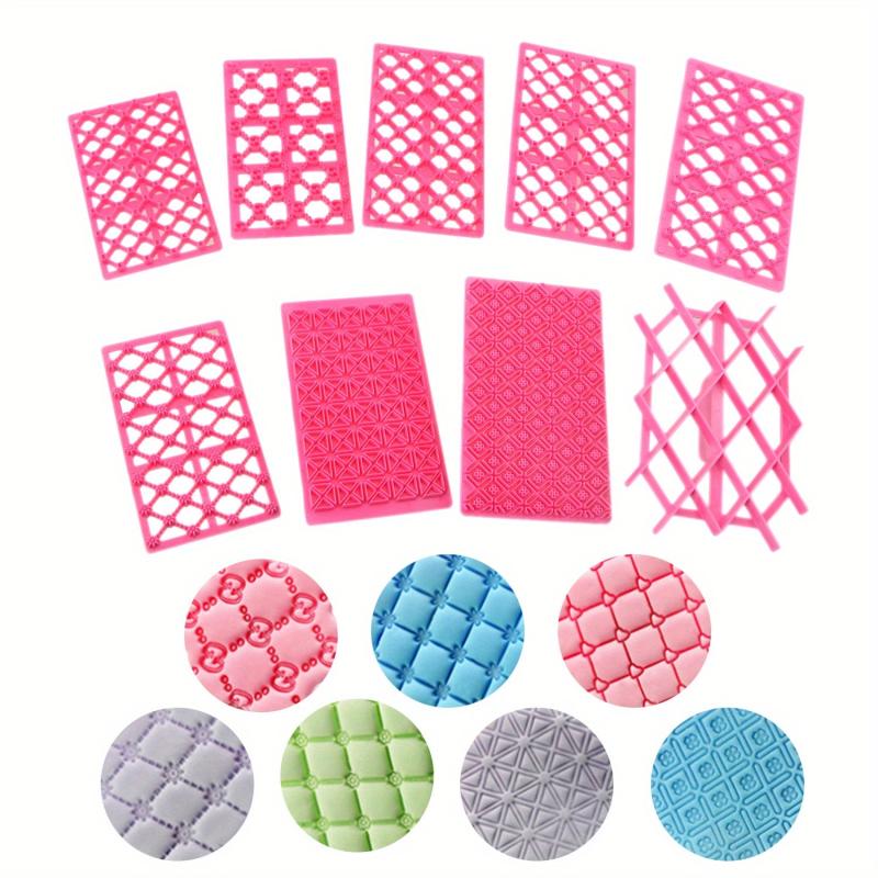 9pcs Cookie Embossers Fondant Decorating Mold