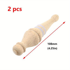 Solid Wood Wine Stopper Beverage Bottle Stopper Preservation