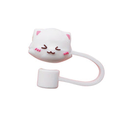 1pc Cartoon Reusable Straw Tips Cover for Drinkware Accessories