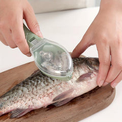 Fish Scale Remover Plastic Peeler Cleaner Kitchen Fish Scaler