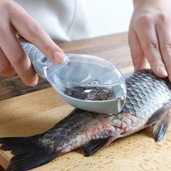 Fish Scale Remover Plastic Peeler Cleaner Kitchen Fish Scaler