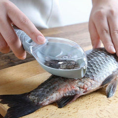 Fish Scale Remover Plastic Peeler Cleaner Kitchen Fish Scaler