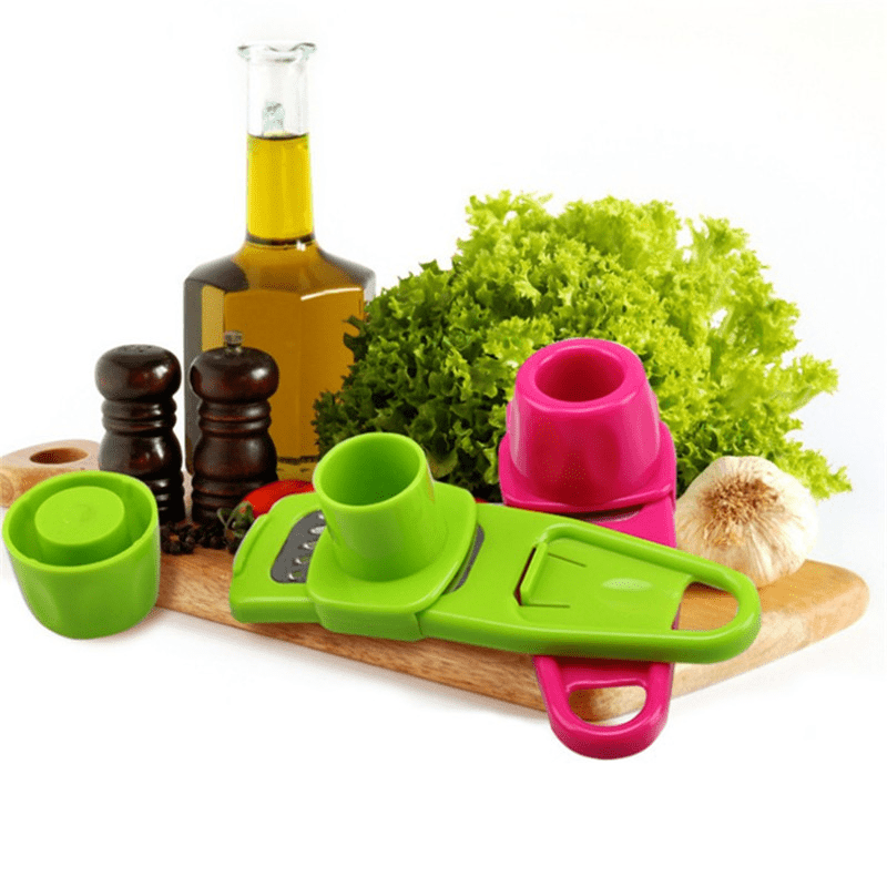 1pc Garlic Grinder Kitchen Garlic Press Vegetable Grinder