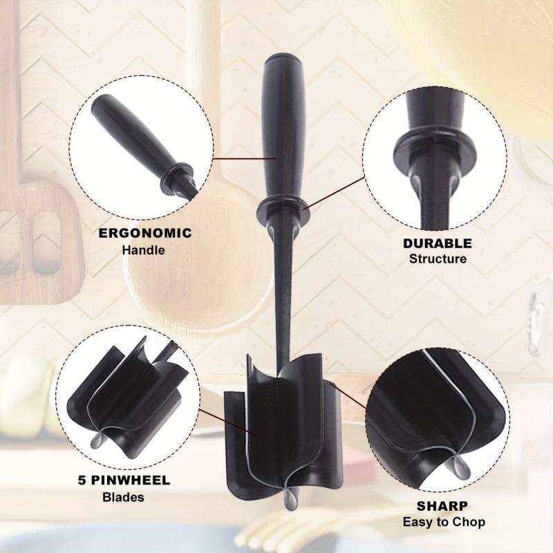 Meat Cutter Hamburger Chopper Smasher Heat-Resistant Masher