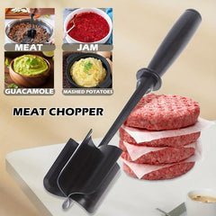 Meat Cutter Hamburger Chopper Smasher Heat-Resistant Masher