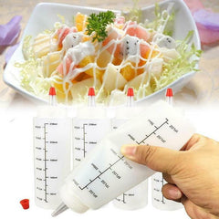 Plastic Salad Dressing Squeezer Bottle Leak Proof And Squeezable