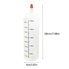 Plastic Salad Dressing Squeezer Bottle Leak Proof And Squeezable