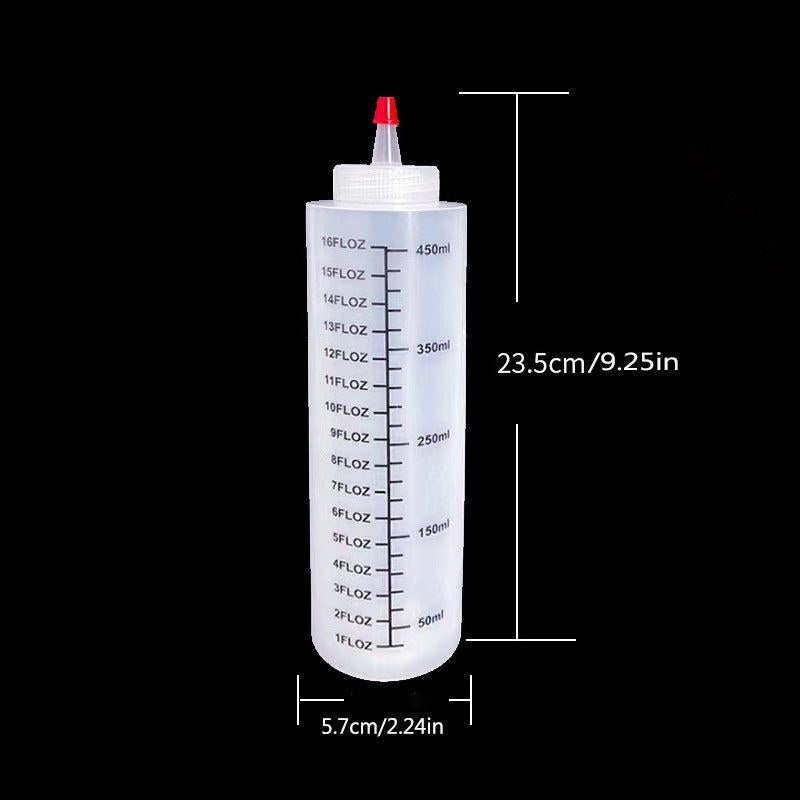 Plastic Salad Dressing Squeezer Bottle Leak Proof And Squeezable