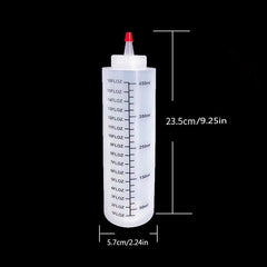 Plastic Salad Dressing Squeezer Bottle Leak Proof And Squeezable