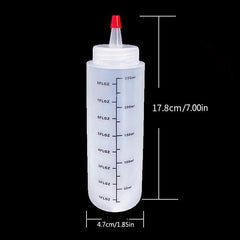 Plastic Salad Dressing Squeezer Bottle Leak Proof And Squeezable