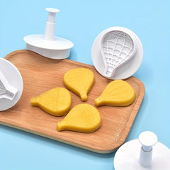 4pcs Hot Air Balloon Biscuit & Chocolate Mold Set for Creative Baking