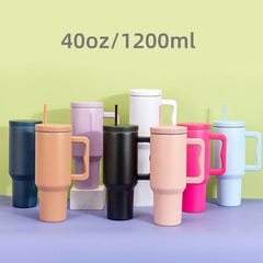 1pc Stainless Steel Water Bottle Large Capacity Leak Proof Water Bottles