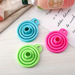 1PC Silicone Funnel Mini Telescoping Kitchen Tool