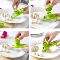 1pc Garlic Grinder Kitchen Garlic Press Vegetable Grinder