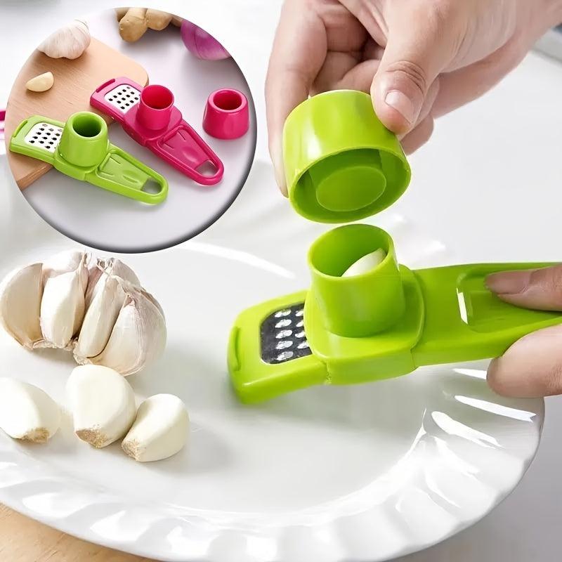 1pc Garlic Grinder Kitchen Garlic Press Vegetable Grinder