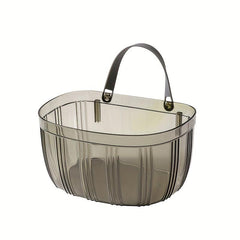 Clear Hanging Storage Basket for Kitchen Garlic and Ginger Storage