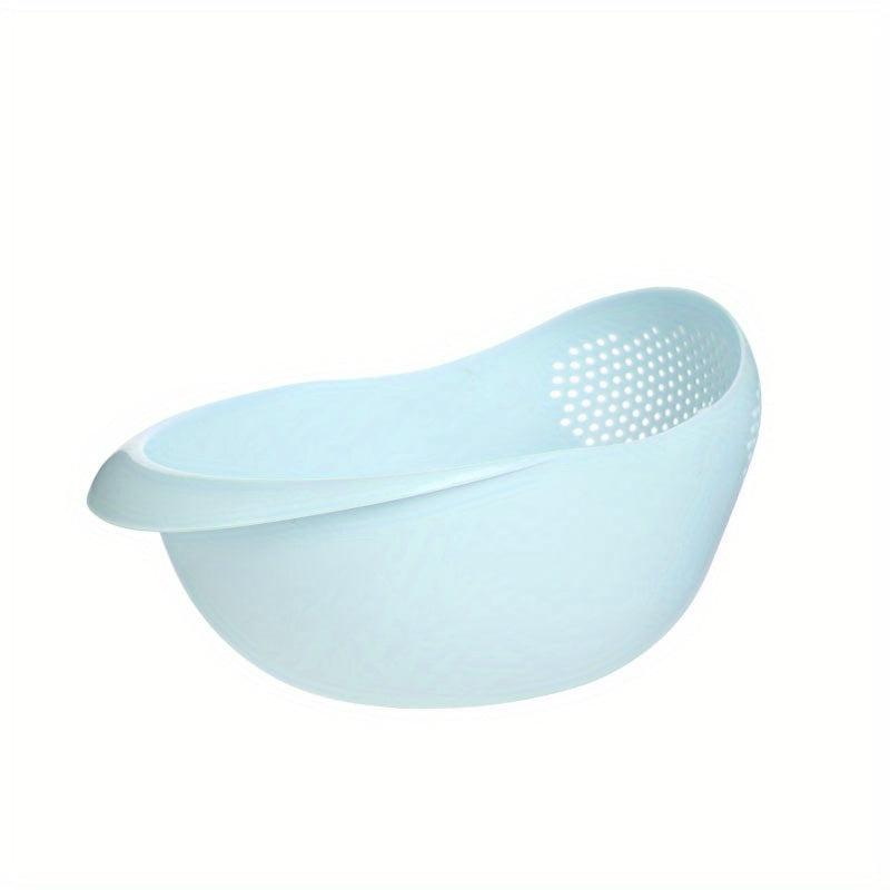 Colorful Thickened Kitchen Rice Washing Device - Plastic Draining Basket