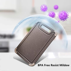 3 Pack Antibacterial Non Slip Cutting Board Set