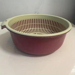 Double Layer Drain Basket Vegetable Washing Basket Colander Basket