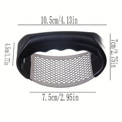 Stainless Steel Garlic Press Rocker Metal Garlic Mincer