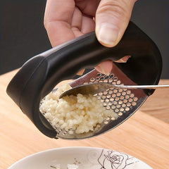 Stainless Steel Garlic Press Rocker Metal Garlic Mincer