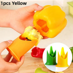 Pepper Corer & Seed Remover Tool for Kitchen Use