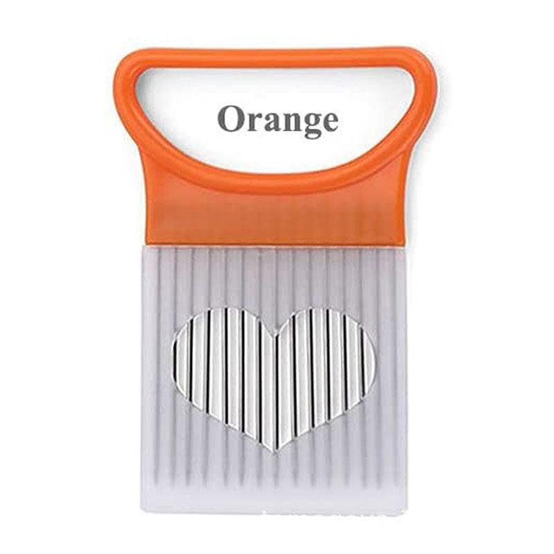 Stainless Steel Onion Slicer Holder Cutter