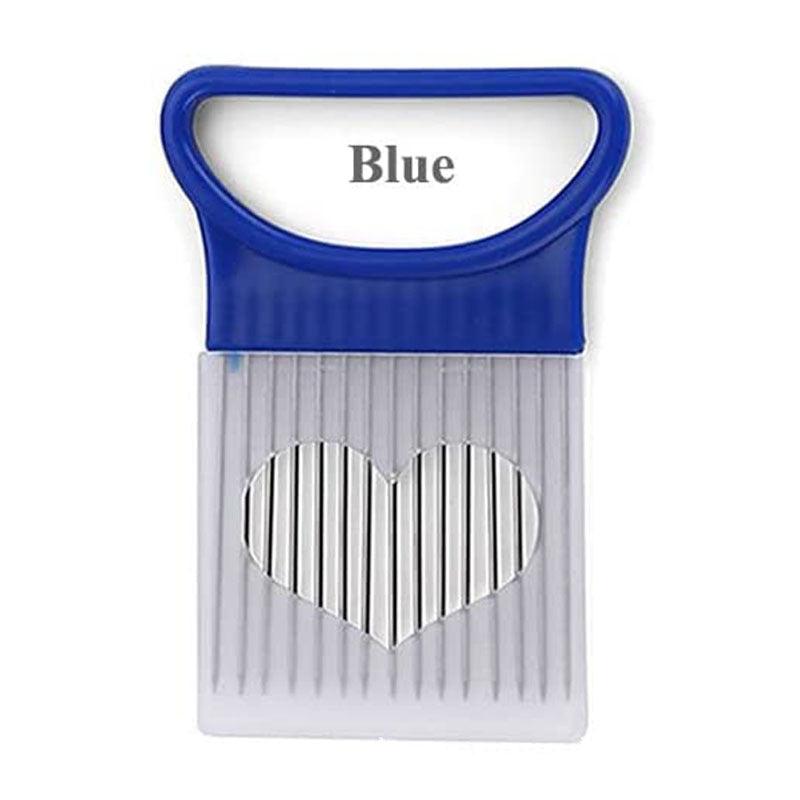 Stainless Steel Onion Slicer Holder Cutter