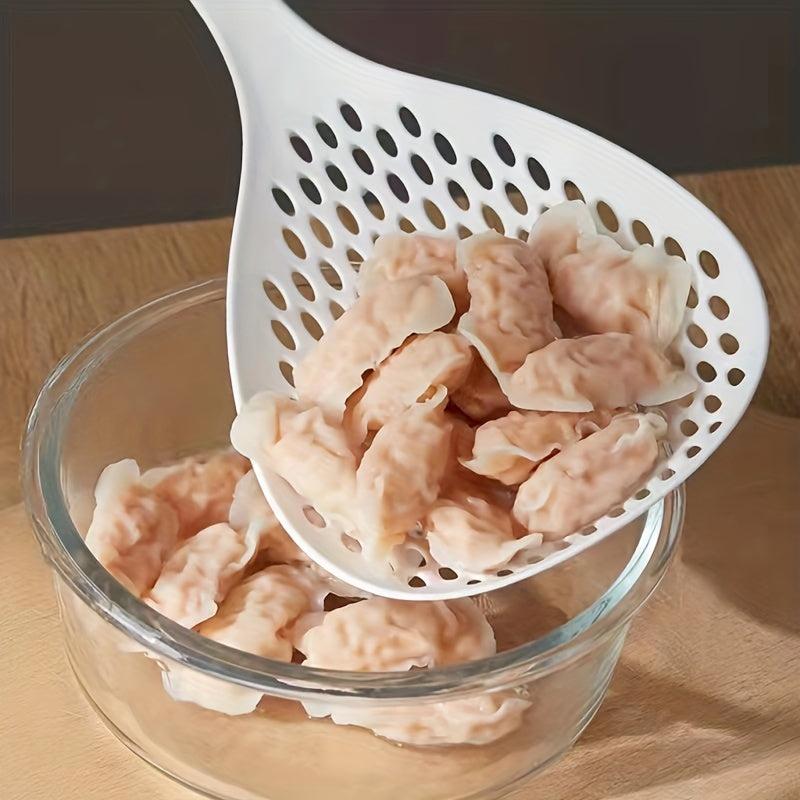 Japanese Large Slotted Spoon Temperature Resistant Water Filter Spoon