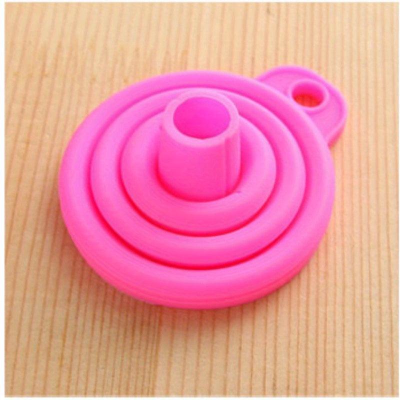 5pcs Collapsible Funnel Mini Portable Wine Funnel Kitchen Utensils