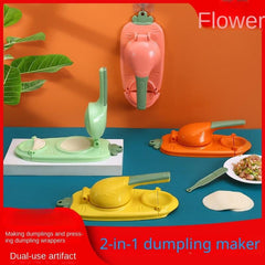 2in1 Dumpling Maker & Tortilla Presser Kitchen DIY Tool