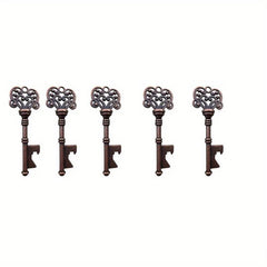 5pcs Vintage Skeleton Key Bottle Opener Gift for Parties & Beer