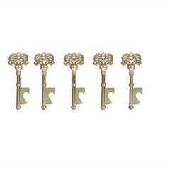 5pcs Vintage Skeleton Key Bottle Opener Gift for Parties & Beer