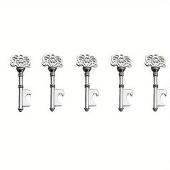 5pcs Vintage Skeleton Key Bottle Opener Gift for Parties & Beer