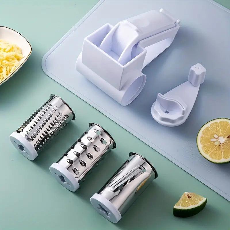 Cheese Grater Rotary Stainless Steel Garlic Grater