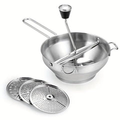 Stainless Steel Food Mill Potato Masher for Vegetables Fruits