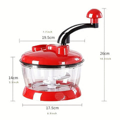 Multifunctional Veg Cutter & Garlic Grinder