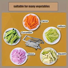 Stainless Steel French Fries Shredder Household Potato Shredder