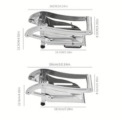 Stainless Steel French Fries Shredder Household Potato Shredder