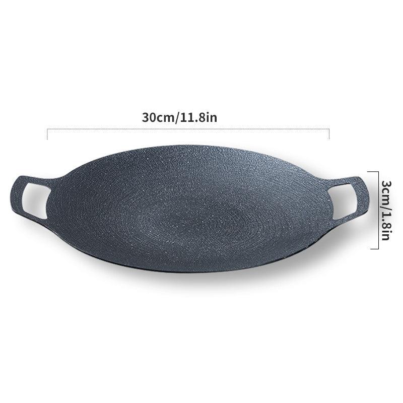 Household Maifan Stone Coating Non-Stick BBQ Plate