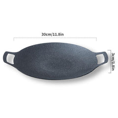 Household Maifan Stone Coating Non-Stick BBQ Plate