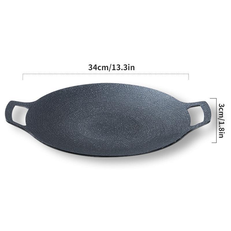 Household Maifan Stone Coating Non-Stick BBQ Plate