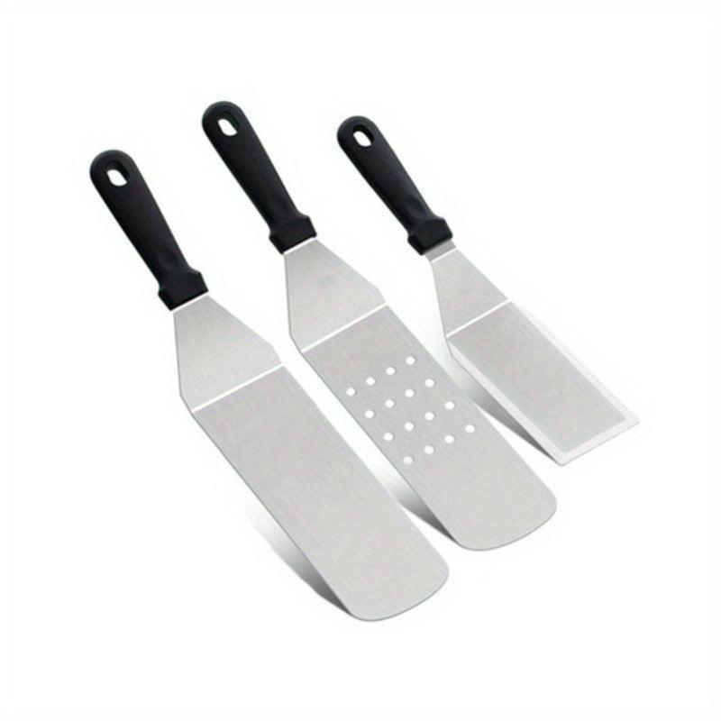 Stainless Steel Griddle Accessories Kit for Camping & BBQ