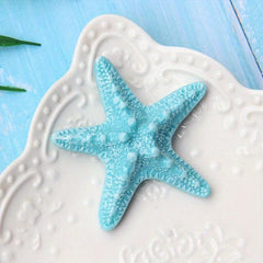 DIY Seashell & Starfish Refrigerator Magnet Stickers, Coastal Kitchen Decor