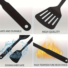 6pcs Nylon Cooking Utensil Set Safe Non Stick Kitchen Turner Spatula Spoon