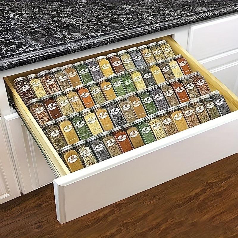 Spice Drawer Organizer Seasoning Tray for Cabinet