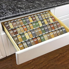 Spice Drawer Organizer Seasoning Tray for Cabinet