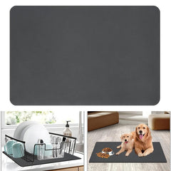 Absorbent Coffee Maker Mat for Countertops Stain Resistant Spill Proof